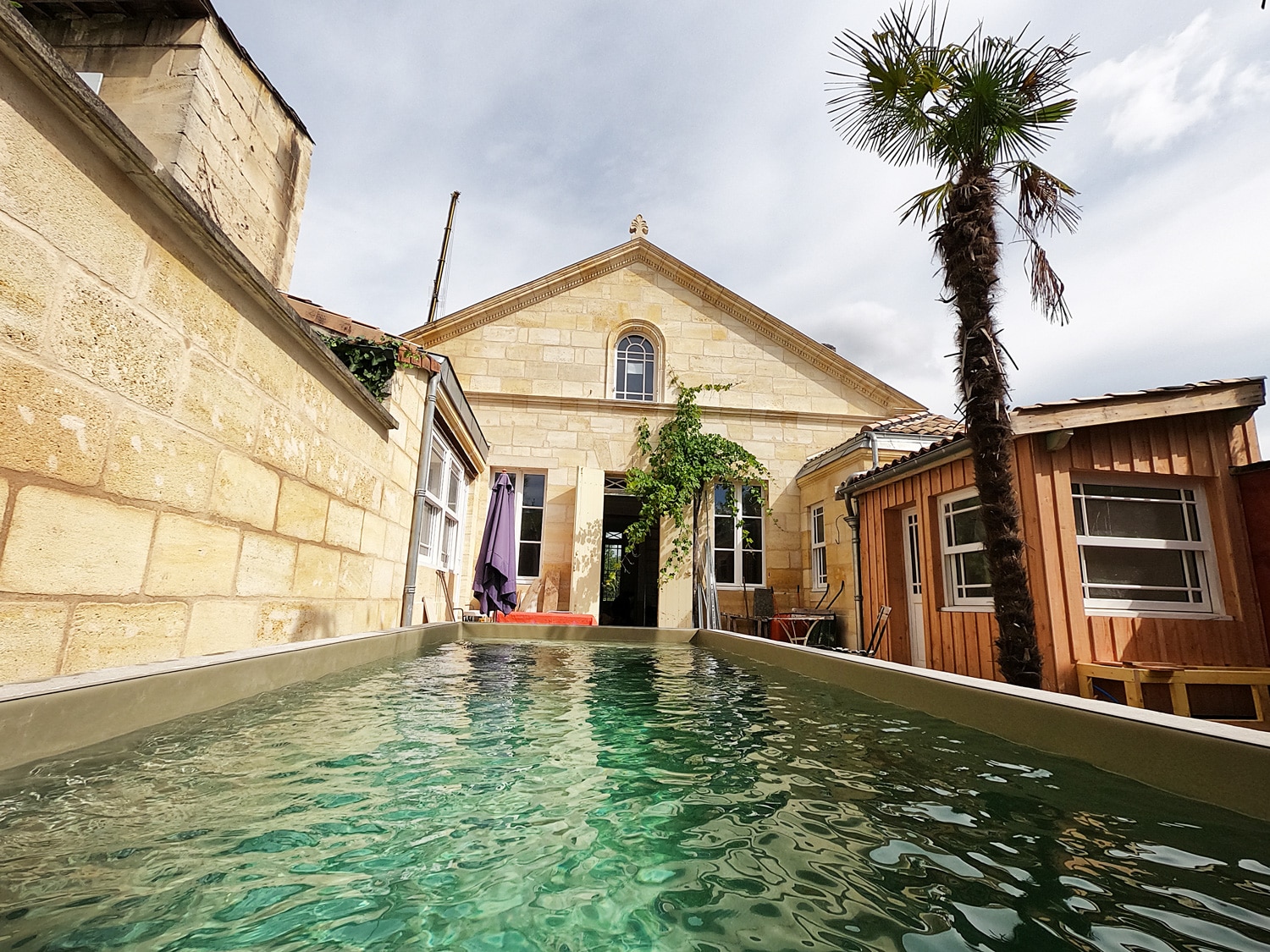 Liner de piscine argile - Bassins Atypiques - Bordeaux