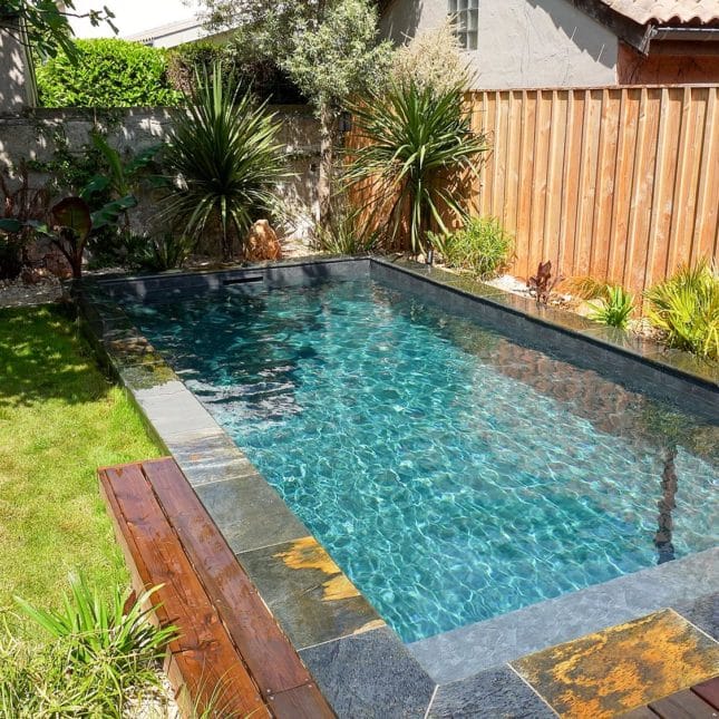 Constructeur de piscine citadine à Bordeaux Cauderan - Bassins Atypiques